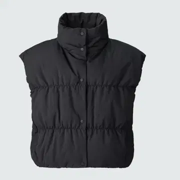 UNIQLO/유니클로 다운 크롭 베스트 M