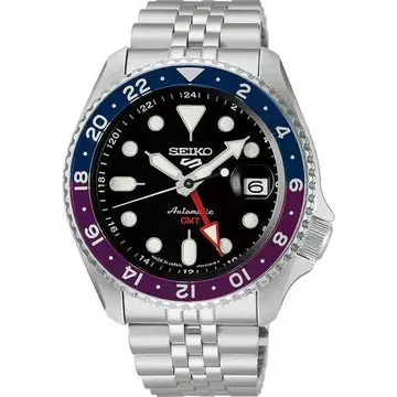 세이코 5 스포츠 자동 메카니컬 손목시계 SKX GMT SBSC021