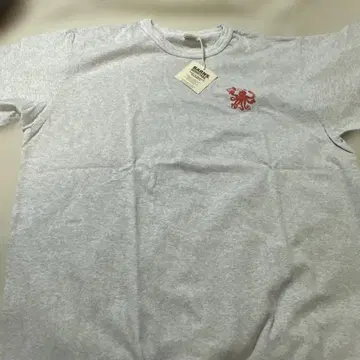 BARNS OUTFITTERS 문어 프린트 T셔츠 L 그레이
