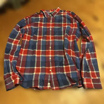 TOMMY HILFIGER 빈티지 체크 셔츠 L