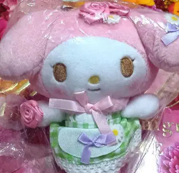 초레어템 레어 마이멜로디 마스코트 그린 로즈 산리오