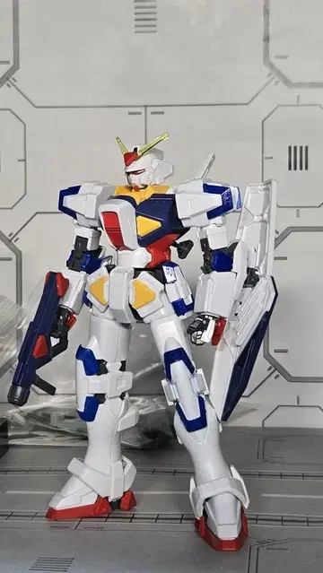 HG 비기닝 D 건담 조립 완료