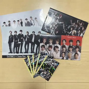 SixTONES vs Snow Man 클리어 파일, 티켓 홀더