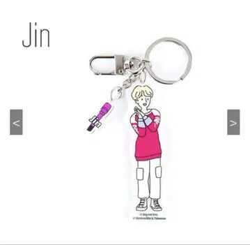 BTS WORLD 진 아크릴 키링