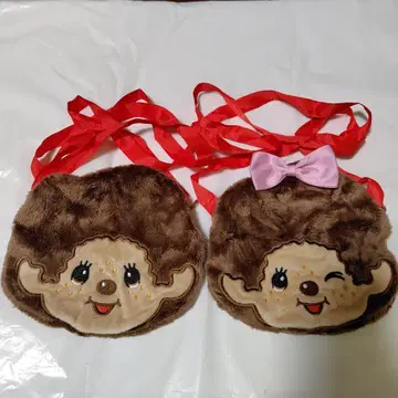 몽치치 봉제 인형 미니백