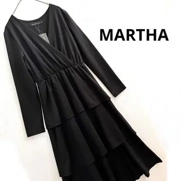 [ 택 포함 새상품 ] MARTHA 마사 카슈쿨 티어드 롱 원피스 M