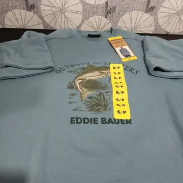 4750 새상품 Eddie Bauer 남성용 맨투맨
