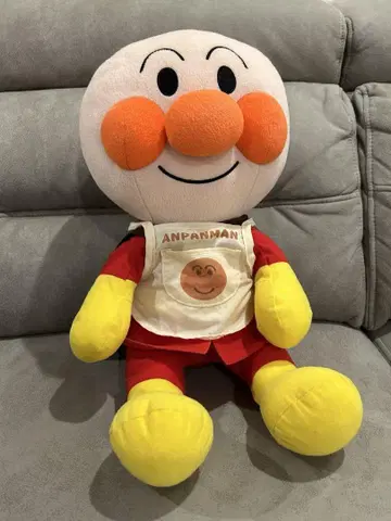 호빵맨 봉제 인형 망토 포함 약 35cm