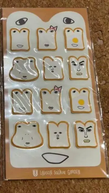 유니슨 스퀘어 가든 식빵 군과 비닐 파우치