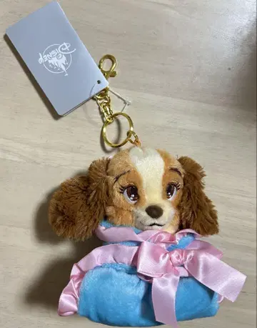 레이디 봉제 인형 키링 Mellow Hug 디즈니 스토어