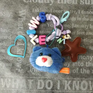 mojojojo 페이스 파우치 SMILE 키링