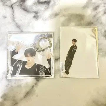 HAYATO 아크릴 키링 스티커 2개 세트