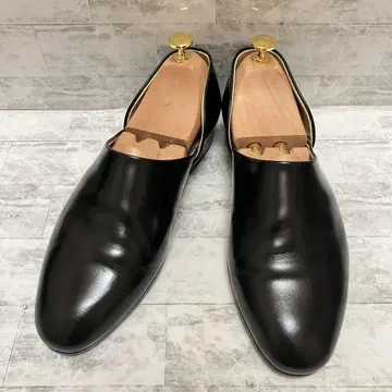 [ 새상품급 ] HARUTA Spock 25.5cm 850 가죽 블랙