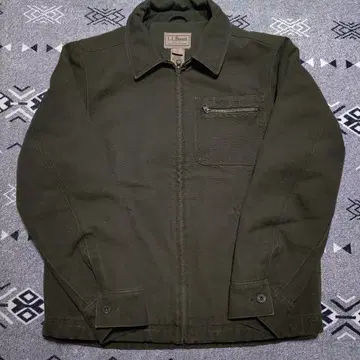 LL.Bean 올리브 그린 덕 자켓