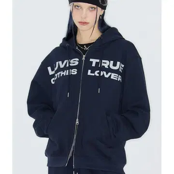 LUVISTRUE 지퍼 후드티