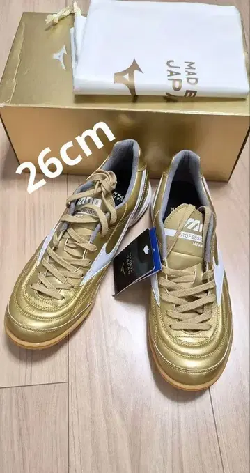 미사용 새상품 MIZUNO 모레리아 UL JAPAN IN 26cm