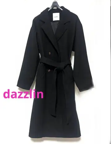새상품 dazzlin 롱 코트 블랙