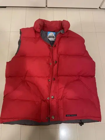 SIERRA DESIGNS 다운 베스트 M 레드