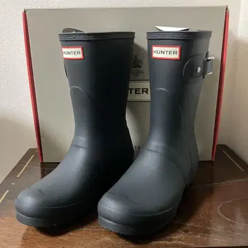 HUNTER 숏부츠 새상품 24cm