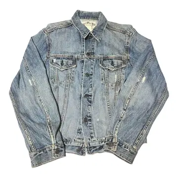 아바클로 짧은 기장 데님 자켓 L 사이즈 미국 빈티지 의류 아메카지