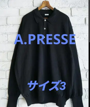 아프레쎄 Cotton Knit L/S Polo 사이즈 3