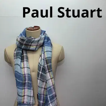 Paul Stuart 폴 스튜어트 린넨 스톨 미사용품