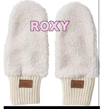 ROXY 록시 미튼 보아 화이트 장갑 복슬복슬