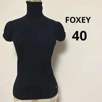 foxey 폭시 어깨 리본 니트