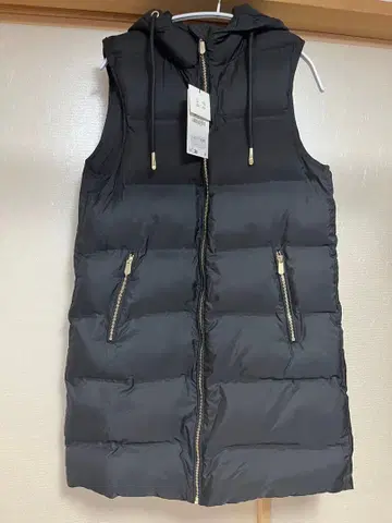 [ 택 포함 새상품 ] ZARA 롱 다운 베스트 사이즈 S