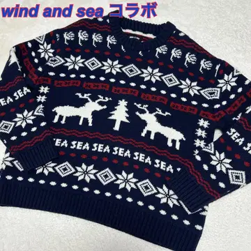 윈드앤씨 x GOD SELECTION XXX 노르딕 스웨터 L