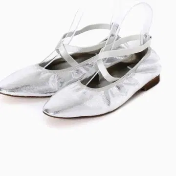 LE TALON 크로스 엘라스틱 플랫 실버 이번 시즌