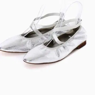 LE TALON 크로스 엘라스틱 플랫 실버 이번 시즌