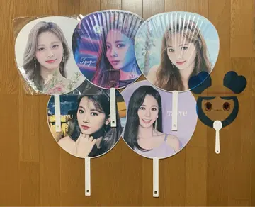 TWICE 쯔위 부채 6개 세트