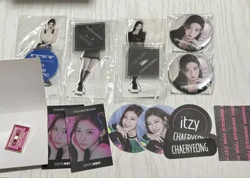 itzy 채령 아크릴 스탠드 캔뱃지