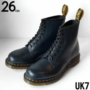 닥터마틴 UK7 26cm 1460 새상품급 네이비 8홀