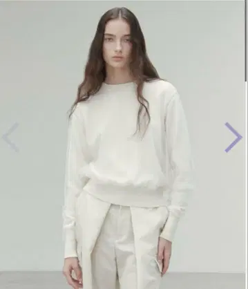 BEIGE [ 세탁 가능 ] MYRTLE / 튤 레이어드 크루넥 상의