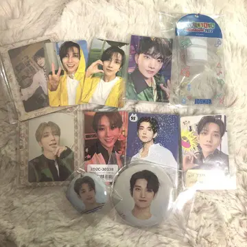 조슈아 트레이딩 카드 museum 캔뱃지 SEVENTEEN 모음