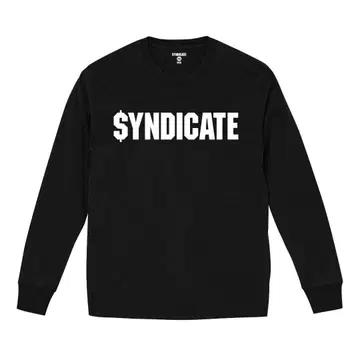 RHYME SYNDICATE 롱 슬리브 T 블랙 XXL 새상품 미사용