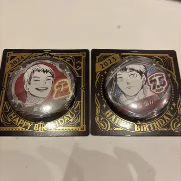 하이큐!! 키타 신스케 생일 캔 배지 2023 2024