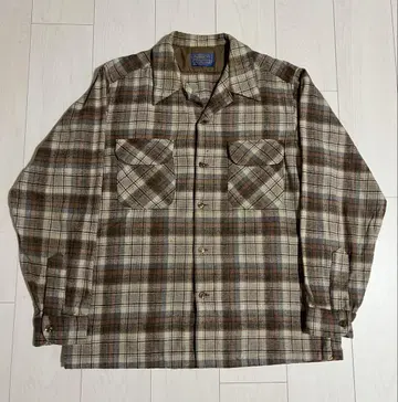 70s 펜들턴 PENDLETON 보드 셔츠 울 셔츠 L