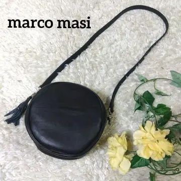 marco masi 마르코 마시 원형 백 블랙 숄더백
