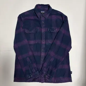 patagonia 파타고니아 플란넬 셔츠 퍼플