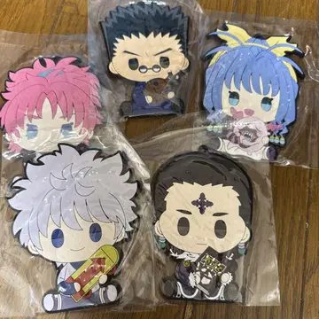 HUNTER x HUNTER F상 러버 바닥 클로로 키루아 네온 레오리오