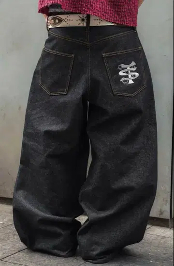 That's Life 블랙 데님 XL