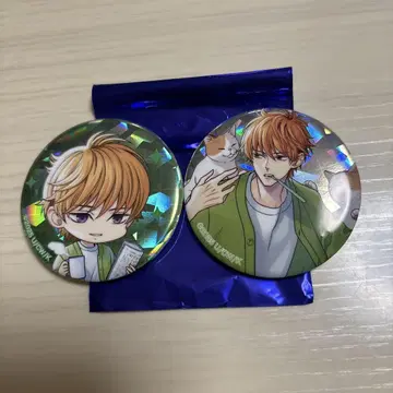 브라콘 스이파라 D상 홀로 캔뱃지 2개 세트 나츠메