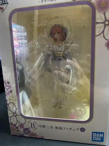 나카노 니노 드레스 스타일 피규어 BANDAI 제일복권