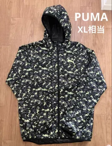 푸마 나일론 후드티 윈드브레이커 LL XL 패턴