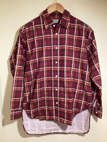 저널 스탠다드 j.s.homestead 체크 셔츠 긴팔 셔츠