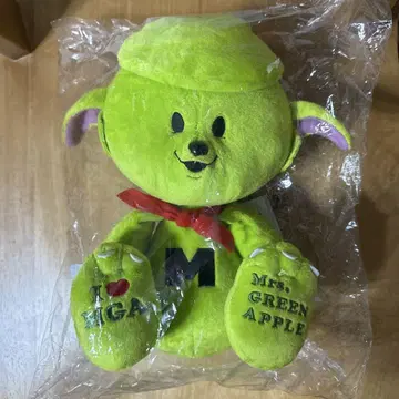 미사용 새상품 메멜 봉제 인형 Mrs. GREEN APPLE