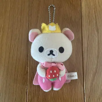 코리락쿠마 딸기 키링